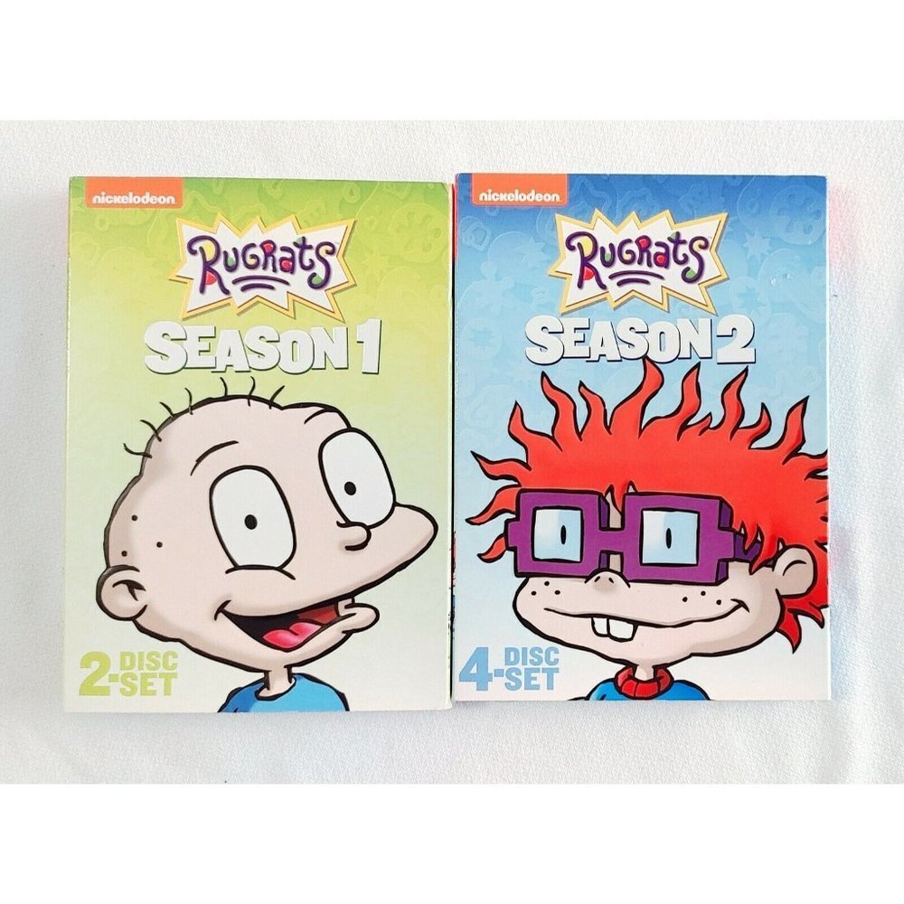 RUGRATS SEASONS  TV SERIES COMPLETE SEASONS 1 + 2 New Sealed DVD New Sealed